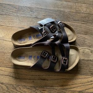 Birkenstock Florida Habana Soft Footbed